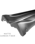 2020+ | Model Y Colossal Side Skirt Overlays - Real Dry Molded Carbon Fiber