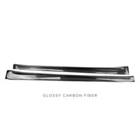 Model Y Colossal Side Skirt Overlays - Real Dry Molded Carbon Fiber