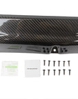 2020+ | Model Y Colossal Side Skirt Overlays - Real Dry Molded Carbon Fiber
