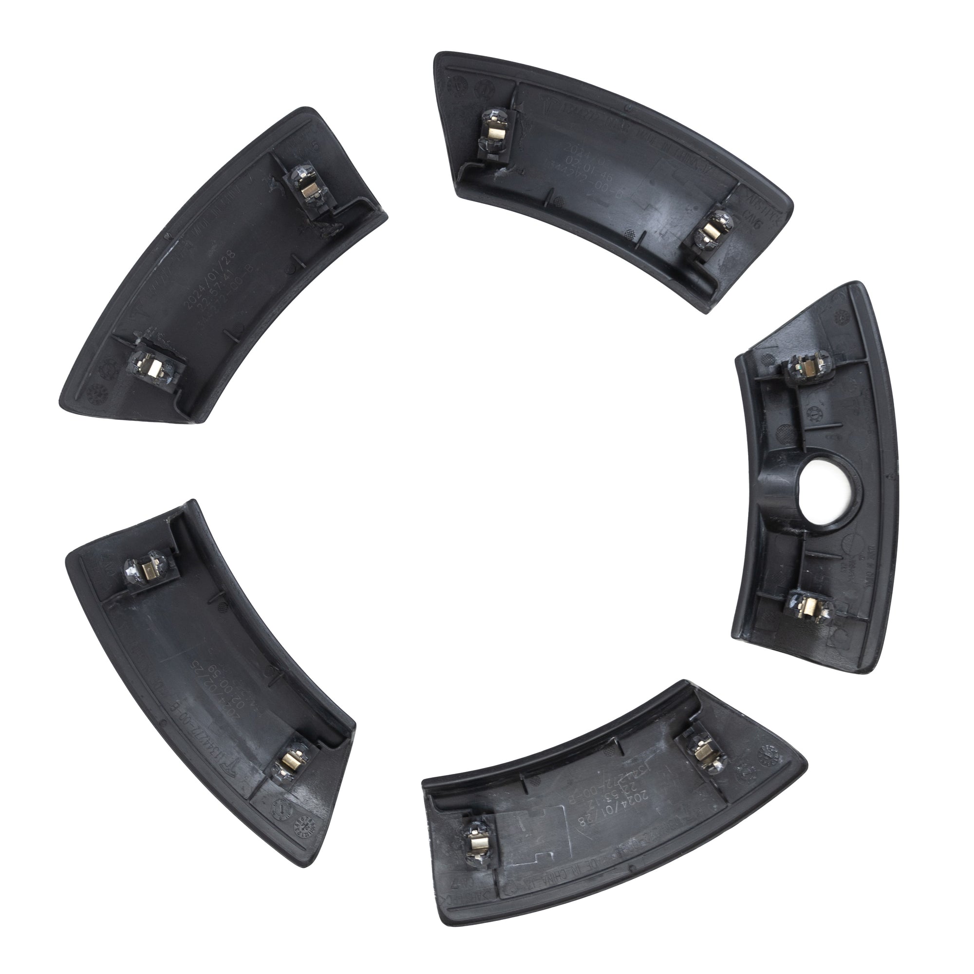 2024+ | Model 3 Performance 20” Warp Wheel Carbon Fiber Outer Rim Spoke Inserts - 20 Piece Kit