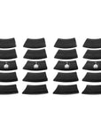 2024+ | Model 3 Performance 20” Warp Wheel Carbon Fiber Outer Rim Spoke Inserts - 20 Piece Kit
