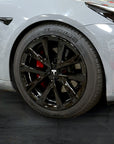 2017-2023 | Model 3 18" Aero Wheel Cover Replacements - Open Spoke Arachnid Style (Set of 4)