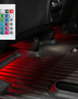 2021+ | Model S & X Backseat RGB LED Lighting Upgrade Kit (4 Lights & IR Remote)