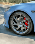 2026+ | Model S 21” Velarium Wheel Carbon Fiber Spoke Inserts - 28 Piece Kit