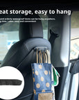 Model 3 & Y Backseat Headrest Storage Holding Hooks (1 Piece) - Version 2.0