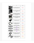 2024+ | Model 3 Highland Refreshed Full Interior Carbon Fiber Kit Bundles (20 Pieces) - Real Dry Molded Carbon Fiber