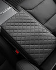 2024+ | Model 3 Highland Refreshed Padded Armrest Cover Without Pockets - Black & White