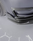 2020-2025 | Model Y Colossal Front Lip Overlay Spoiler - Real Dry Molded Carbon Fiber
