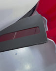 2023+ | Model X Charging Port Overlay (1 Pair) - Real Dry Molded Carbon Fiber