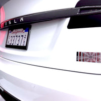Tesla PLAID Thin Emblem