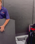 2020+ | Model Y All-Weather Rear Cargo & 2nd Row Seat Back Mats (1 Piece) - Accordion Style