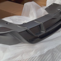 2022+ | Model X Colossal Rear Replacement Diffuser - Real Dry Molded Carbon Fiber