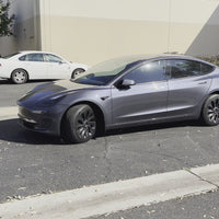 Model 3 Mud Flaps Screwless - Glossy Carbon Fiber Look - (Set of 4)
