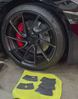 2024+ | Model 3 Performance 20” Warp Wheel Carbon Fiber Outer Rim Spoke Inserts - 20 Piece Kit