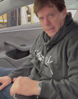 2026+ | Model Y Juniper Refreshed Center Console & Front Cup Holder Overlay 1.0 (4 Piece Kit) Real Dry Molded Carbon Fiber
