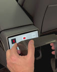 2024+ | Model 3 Highland Refreshed Backseat Screen Display Overlay Frame - Real Dry Molded Carbon Fiber