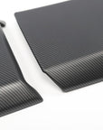 Cybertruck Armrest Cover ABS Plastic (2 Pieces) - Hydro Carbon Fiber Coated - Matte
