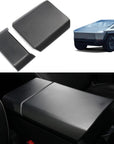 Cybertruck Armrest Cover ABS Plastic (2 Pieces) - Hydro Carbon Fiber Coated - Matte