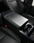 Cybertruck Armrest Cover ABS Plastic (2 Pieces) - Hydro Carbon Fiber Coated - Matte