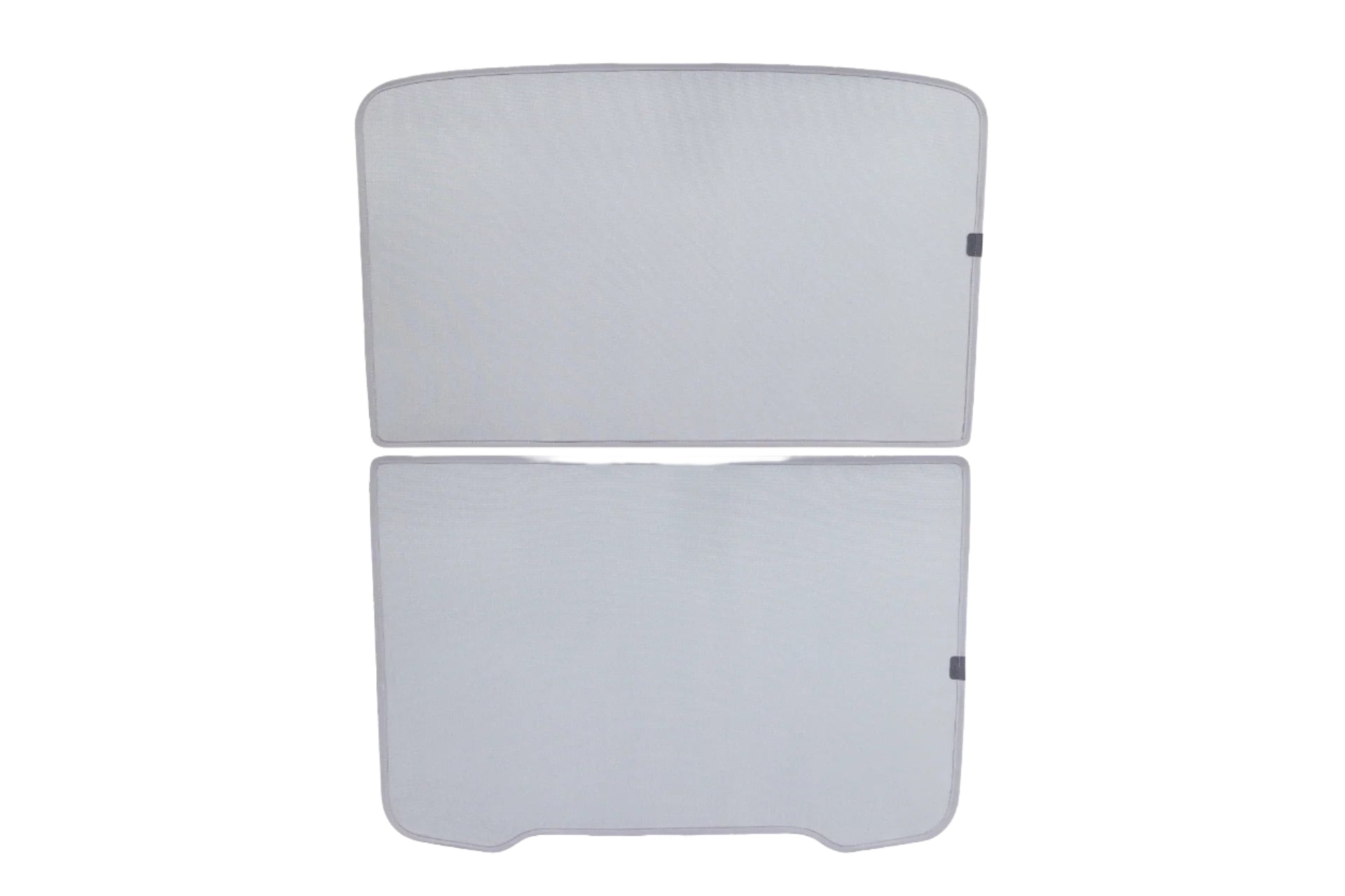 2026+ | Model Y Juniper Refreshed Sunroof Sunshade (2 Pieces) - Black & Beige