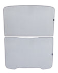 2026+ | Model Y Juniper Refreshed Sunroof Sunshade (2 Pieces) - Black & Beige