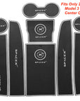 Model S3XY* SPACE X Center Console & Cup Holder Liner Kit