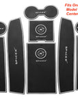 Model S3XY* SPACE X Center Console & Cup Holder Liner Kit