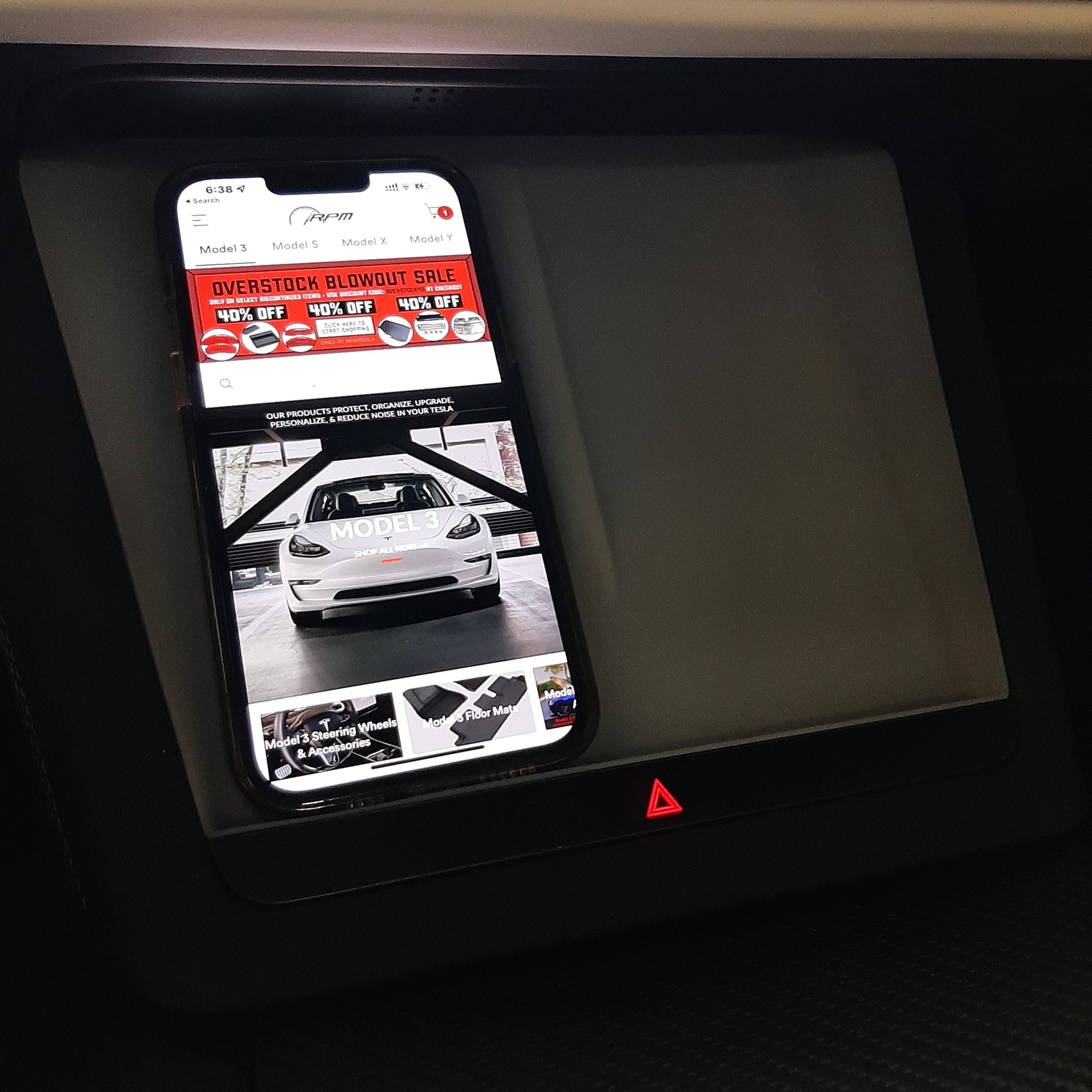 2021+ | Model S & X Charging Dock Liner - Black or White