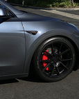 Model Y Flat Caliper Covers - Red (Engraved TESLA or Non Engraved)