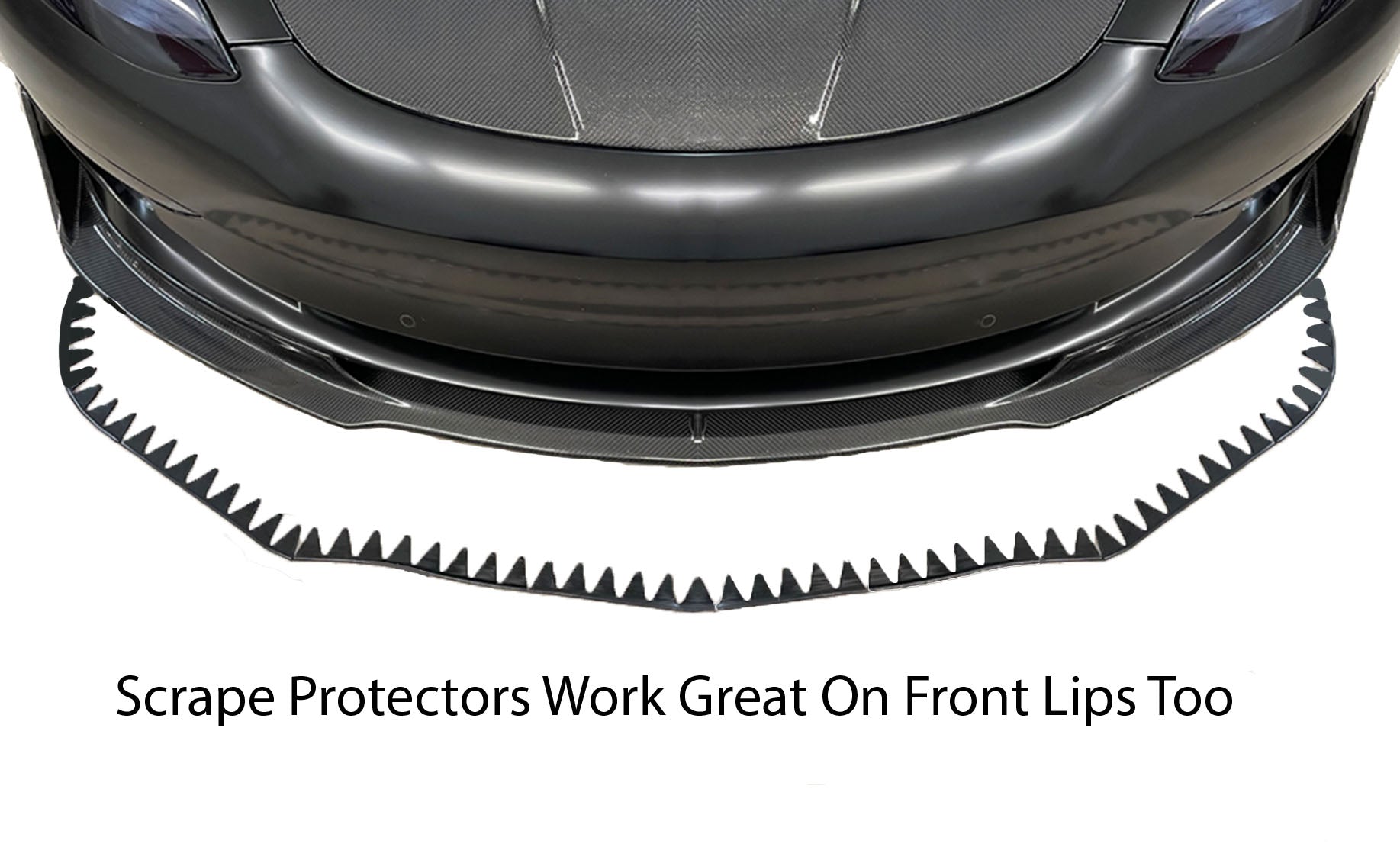 TESLA Under Bumper Scrape Protector Skid Plate Protection