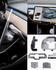 Model 3 & Y 2 Way Adjustable Swiveling Display Mount Kit (Version 1.0) - Dual Axis Turning