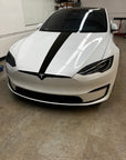 2021+ | Model S Front Bumper Apron - 3M Vinyl Applique