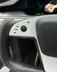 2021-2023 Model S & X Yoke Steering Wheel 3M Vinyl Accent Wraps