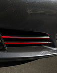 Model S Under Headlight Stripes (4 Piece)