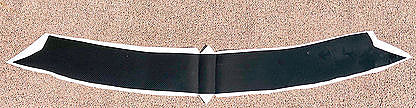 Model X Front End Apron Carbon Fiber Wrap