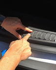 Model S Trunk Sill Inserts (1 Pair) - Vinyl Wrap