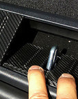 Model X Trunk Sill Plate Wraps - Vinyl Carbon Fiber (3 Piece Kit)