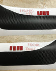 Model S Old Style Frunk Sill Inserts Carbon Fiber (1 Pair)