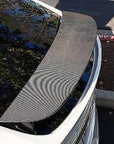 Model X Spoiler - Carbon Fiber Vinyl Wrap