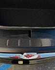 Model X Frunk Sill Inserts - Carbon Fiber Wrap