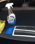 Model S Trunk Sill Inserts (1 Pair) - Vinyl Wrap