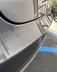 Model S Luggage & Rear Bumper Clear Bra Made from Xpel