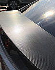 Model X Spoiler - Carbon Fiber Vinyl Wrap
