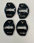 Model 3 & Y Door Latch Covers CF Coated (Set of 4)