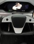 2021-2023 Model S & X Yoke Steering Wheel 3M Vinyl Accent Wraps