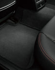 2020+ | Model Y MAXpider 3D ELEGANT Carpet Floor Mats "Soft Carpet Covered" Row 1 & 2 (3 Pieces)