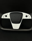 2021-2023 Model S & X Yoke Steering Wheel 3M Vinyl Accent Wraps