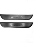 2020+ | Model Y Back Door Sill Covers (1 Pair) - Black Plastic