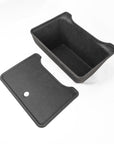2020-2025 | Model Y Back Seat Storage Box with Lid - Fully Flocked