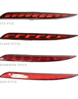 Model 3 Knight-Rider Rear Bumper Reflector LED Upgrade (1 pair) - 4 Styles